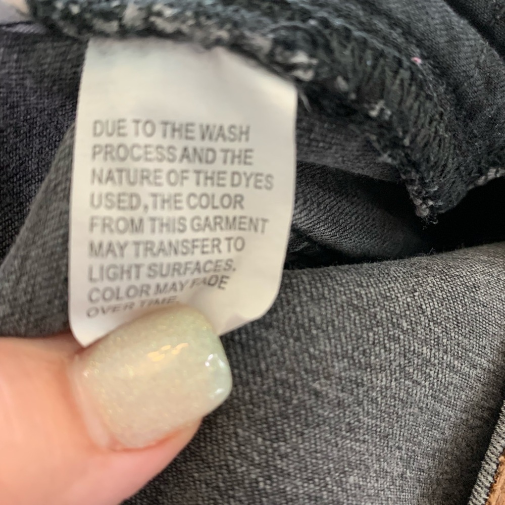 *SOLD* MADEWELL HIGH RISER SKINNY FADED BLACK JEANS ACID WASHED DENIM SIZE 28 - Picture 12 of 16